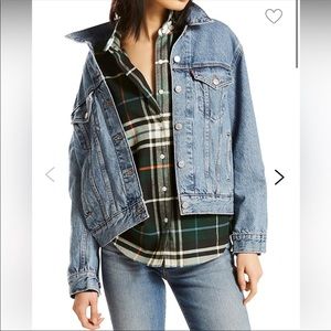 Levi’s Ex-Boyfriend Trucker Denim Jacket- Size S